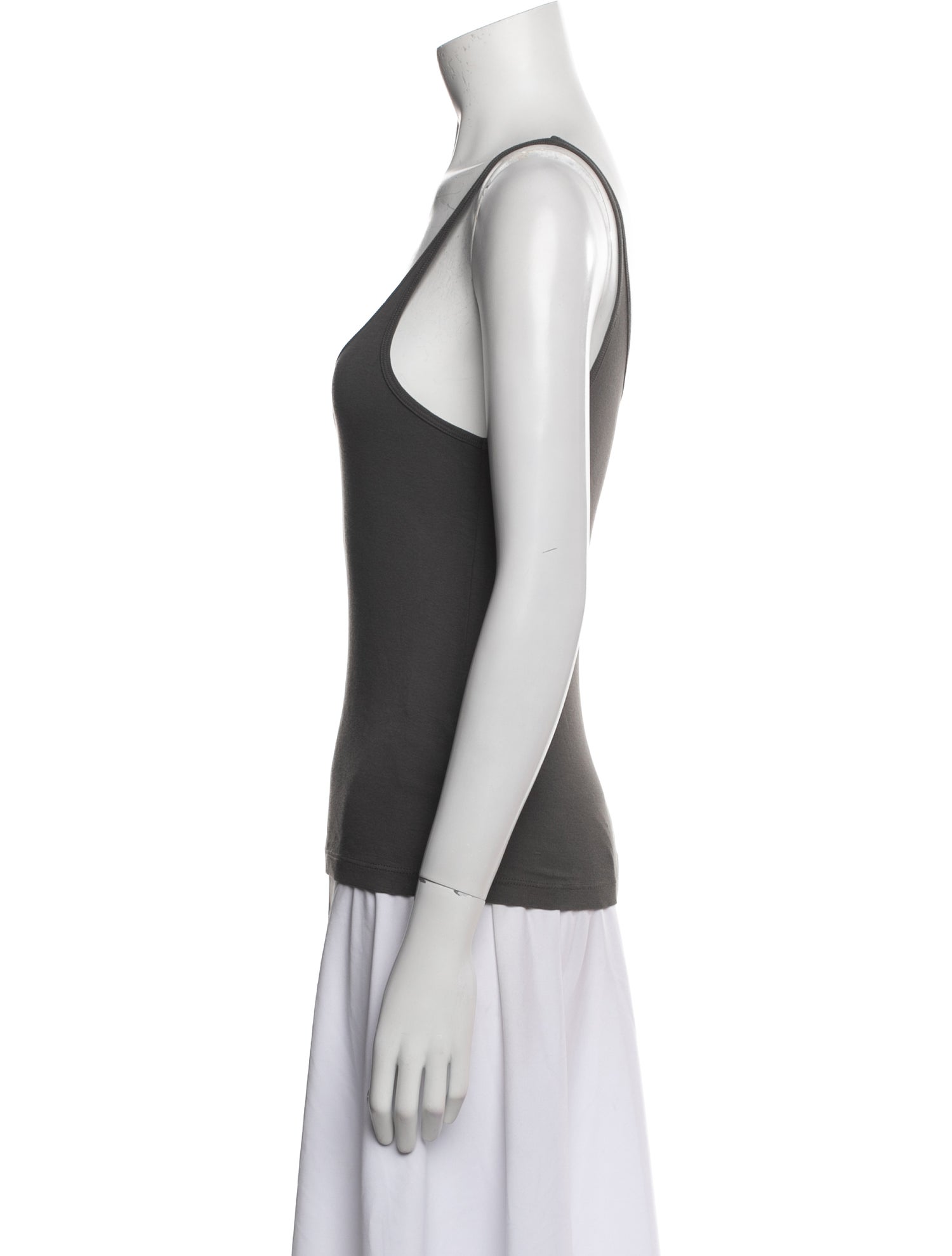 St. Agni Scoop Neck Sleeveless Top