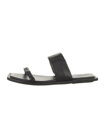 St. Agni Leather Slides