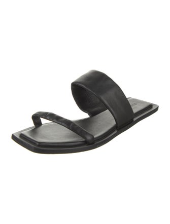 St. Agni Leather Slides
