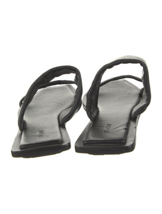 St. Agni Leather Slides
