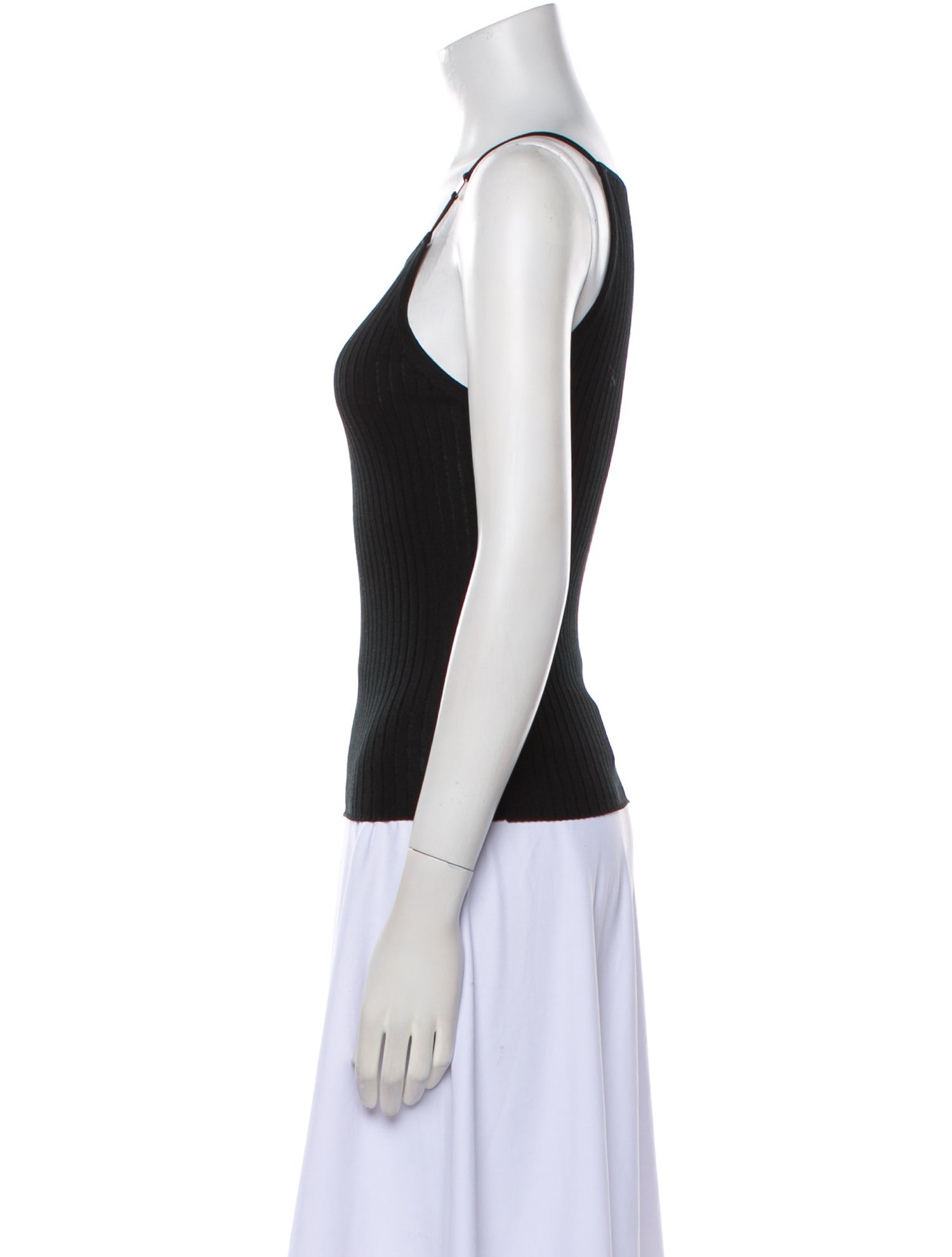 St. Agni Square Neckline Sleeveless Top