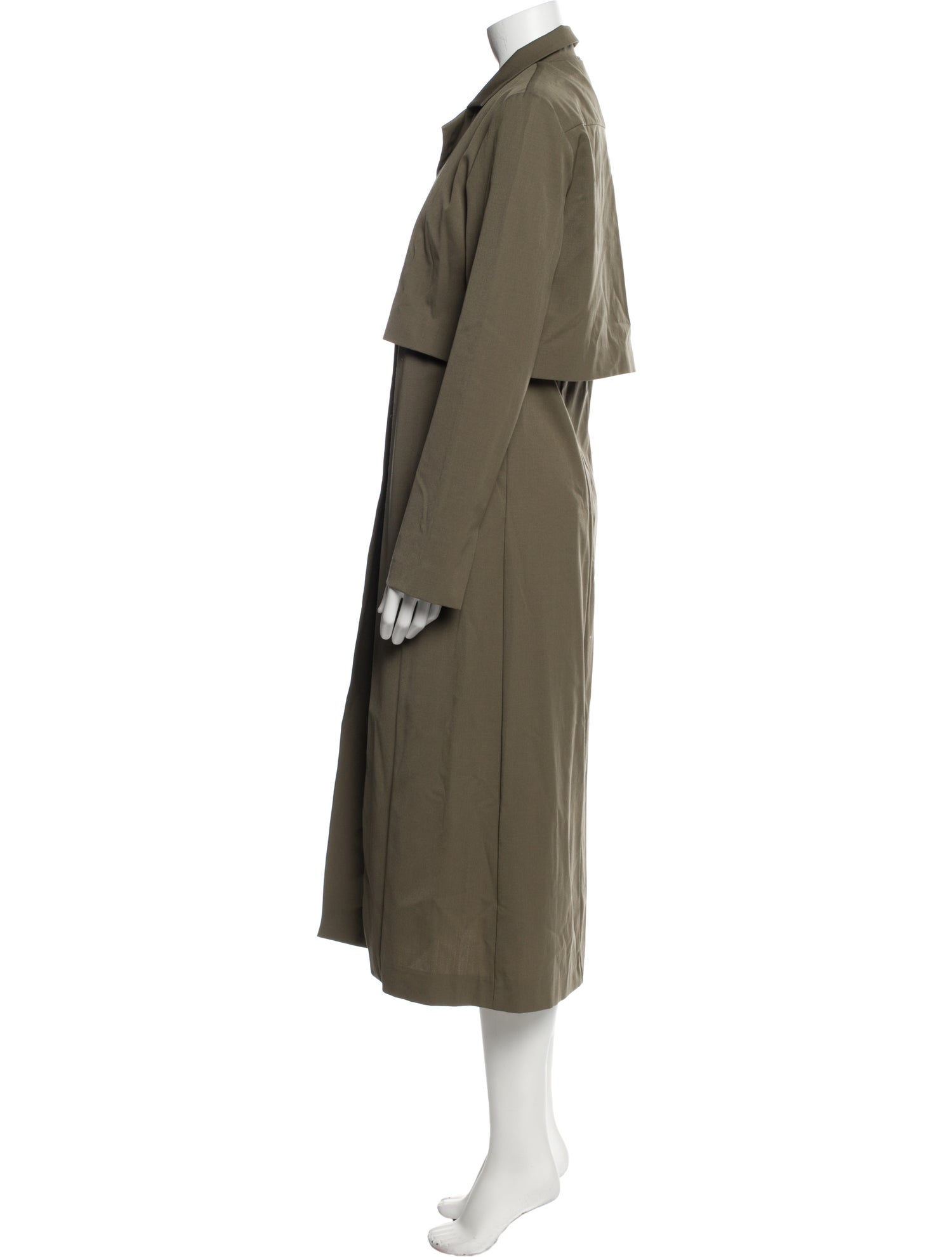 St. Agni Wool Trench Coat