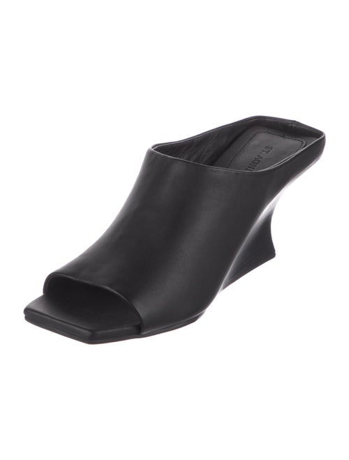 St. Agni Leather Slides