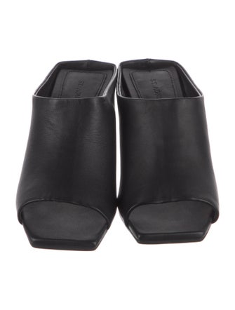 St. Agni Leather Slides