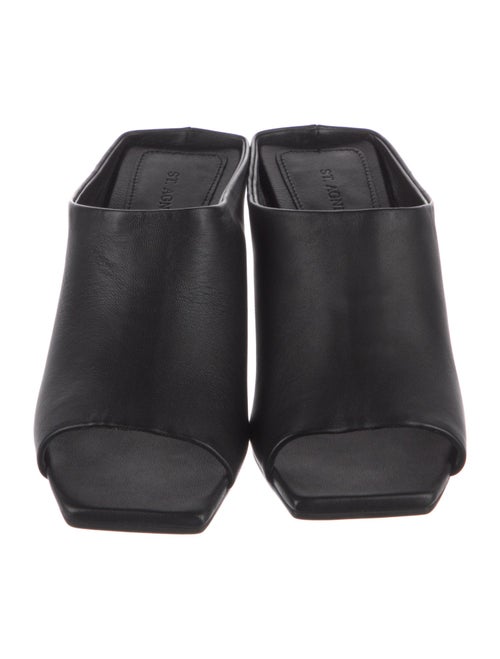 St. Agni Leather Slides