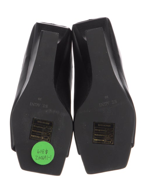 St. Agni Leather Slides