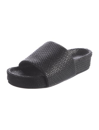 St. Agni Leather Slides