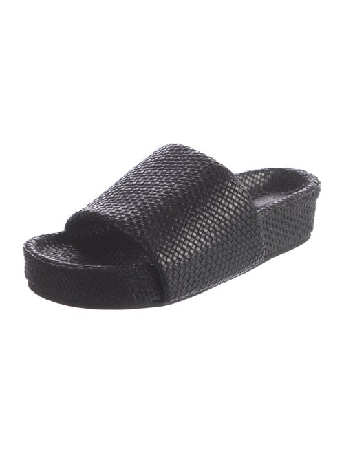 St. Agni Leather Slides
