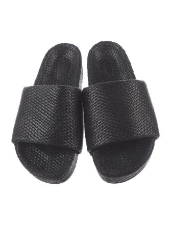 St. Agni Leather Slides