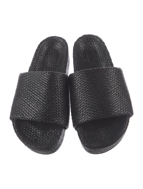 St. Agni Leather Slides