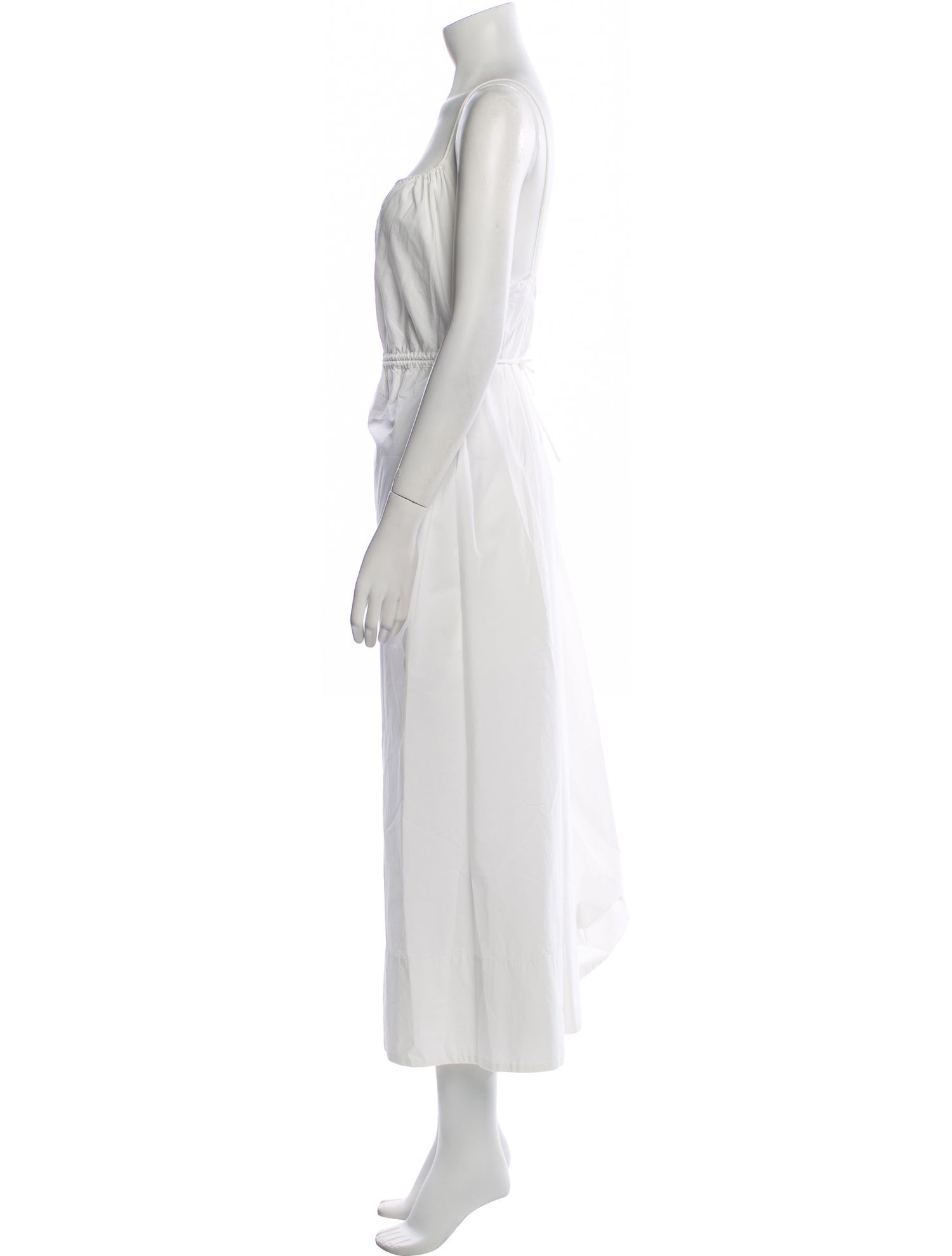 St. Agni Square Neckline Long Dress