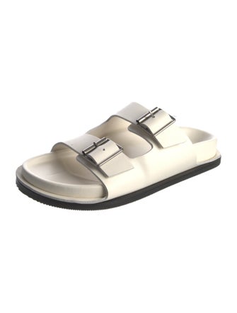 St. Agni Leather Slides