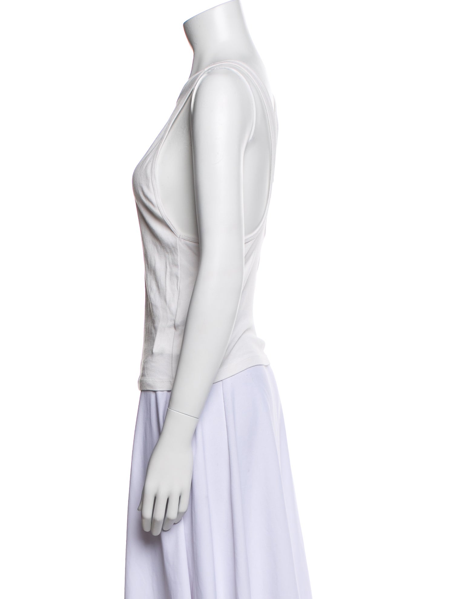 St. Agni Crew Neck Sleeveless Top