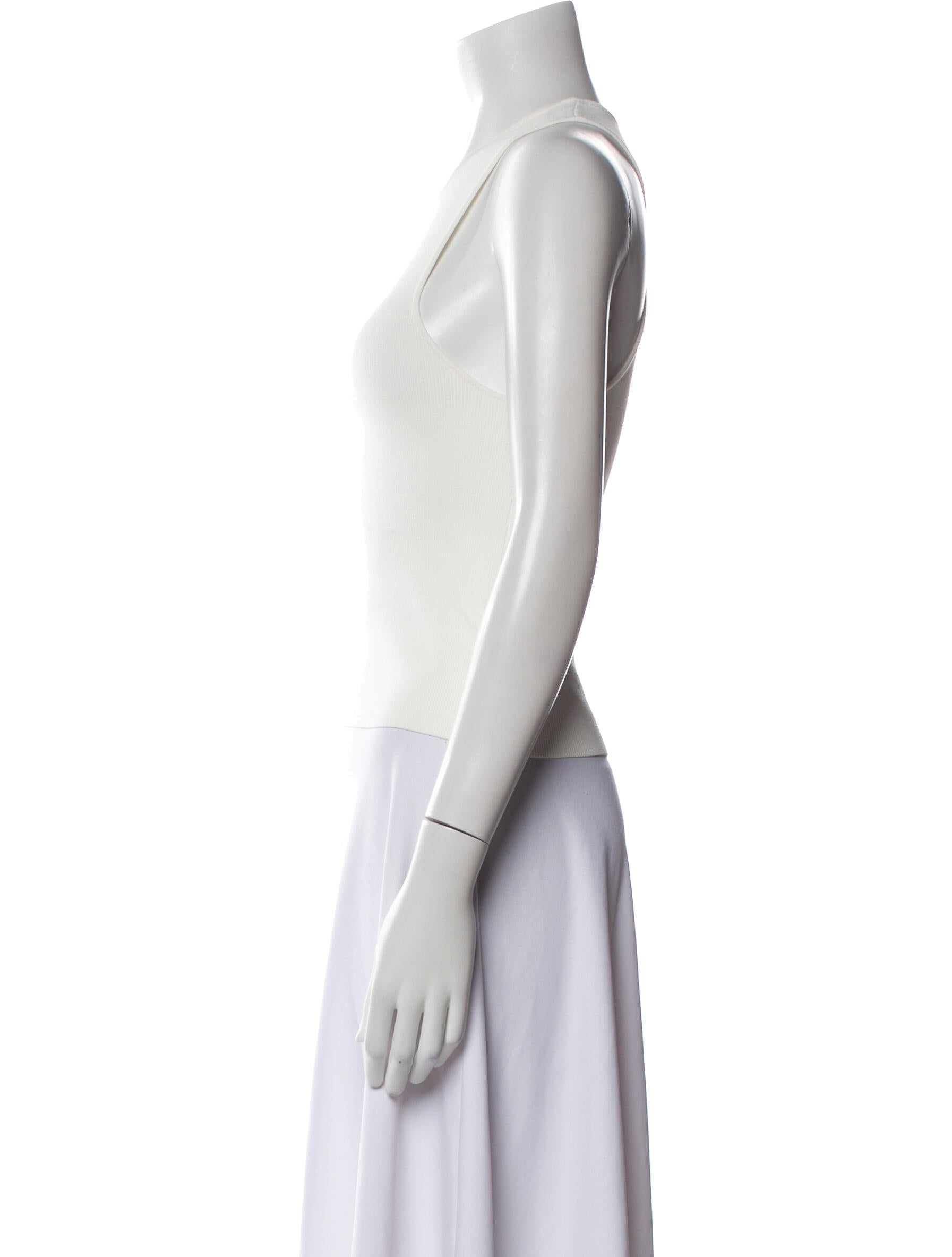 St. Agni Crew Neck Sleeveless Top