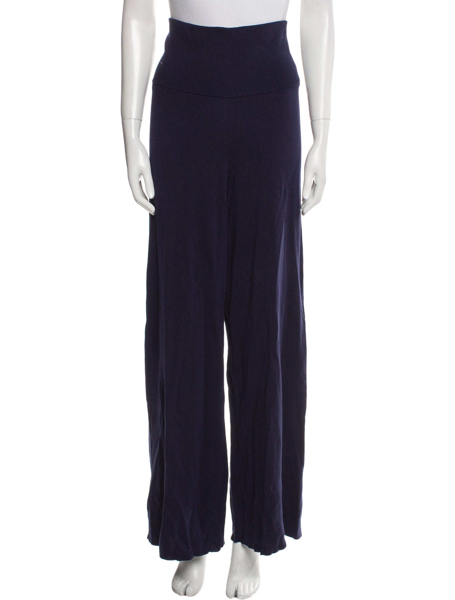 St. Agni Virgin Wool Wide Leg Pants