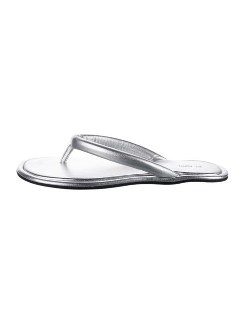 St. Agni Leather Flip Flops
