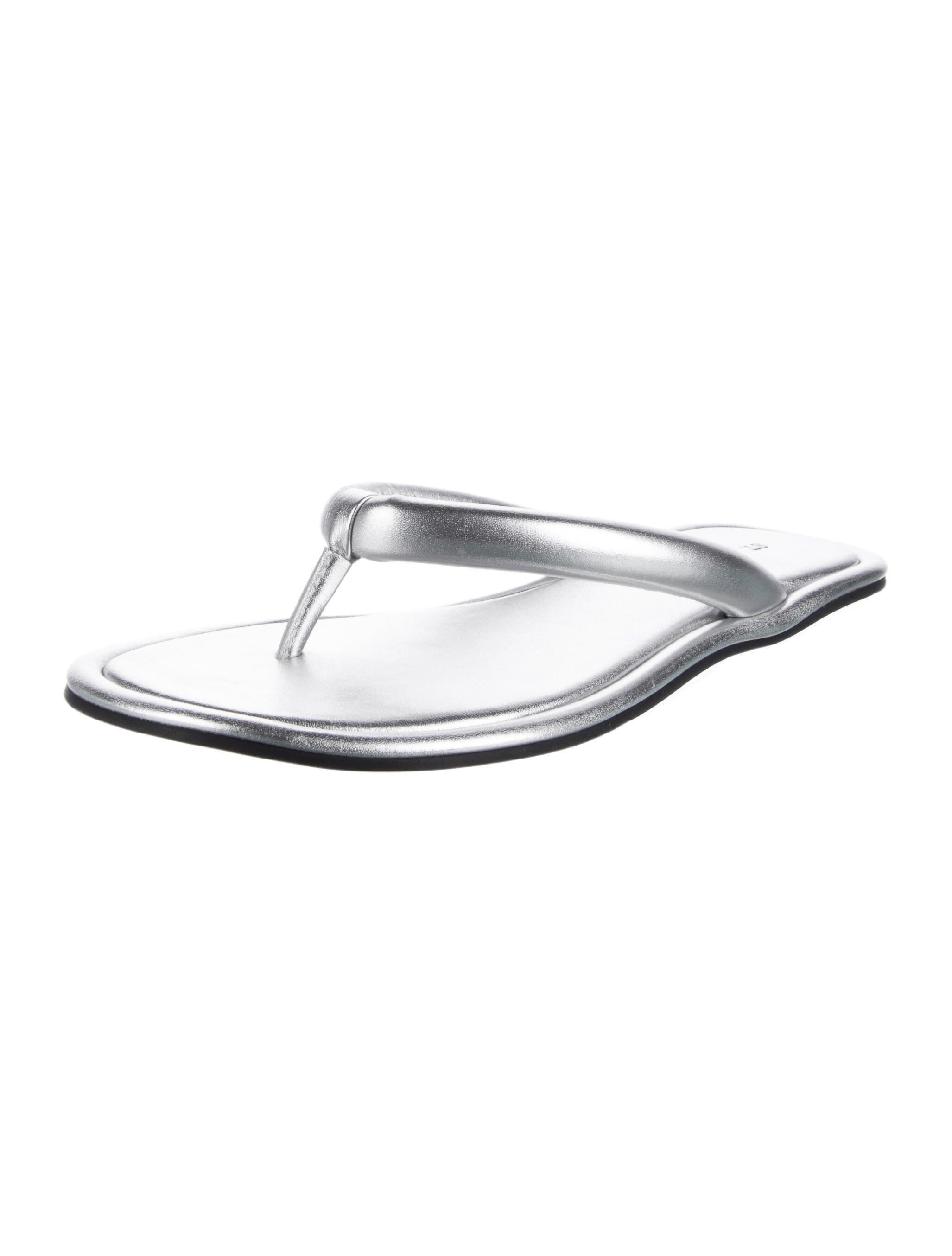 St. Agni Leather Flip Flops