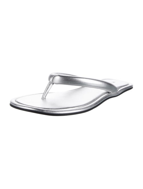 St. Agni Leather Flip Flops