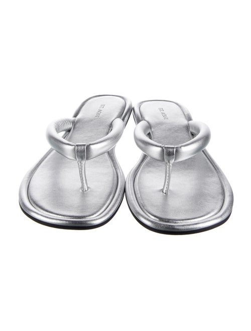 St. Agni Leather Flip Flops