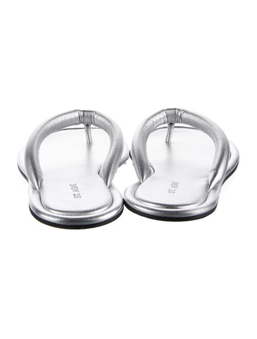 St. Agni Leather Flip Flops