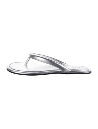 St. Agni Leather Flip Flops