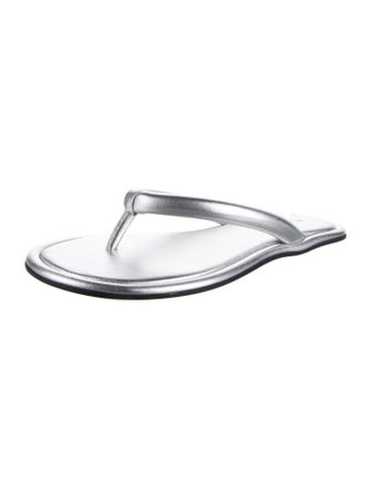 St. Agni Leather Flip Flops