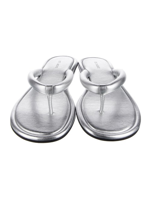 St. Agni Leather Flip Flops