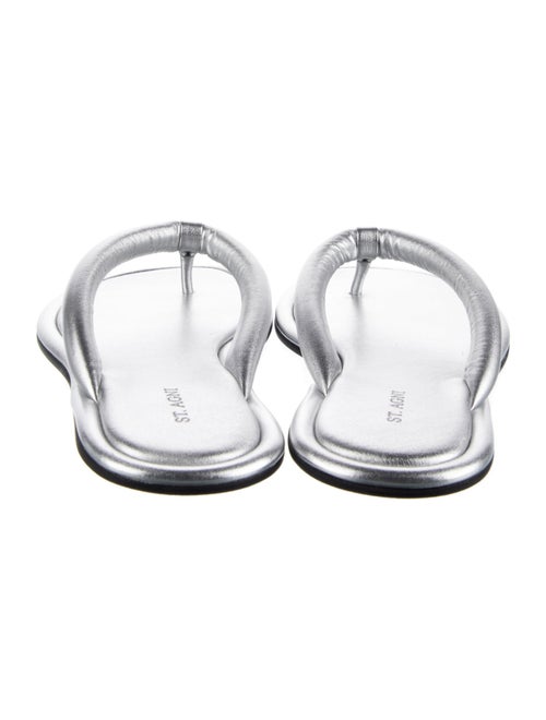 St. Agni Leather Flip Flops