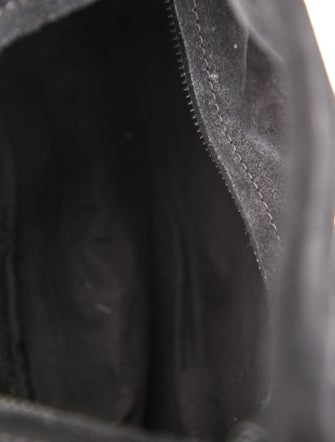 St. Agni Suede Top Handle Bag