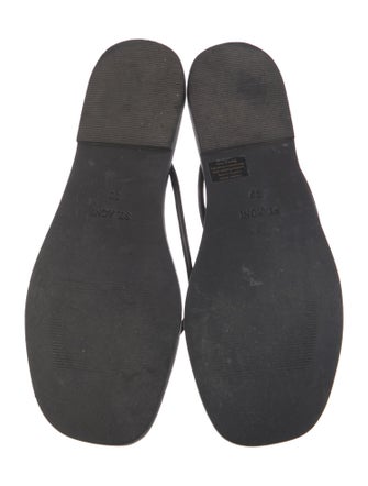 St. Agni Leather Slides