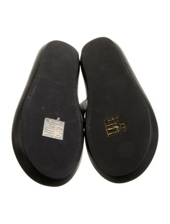 St. Agni Leather Flip Flops