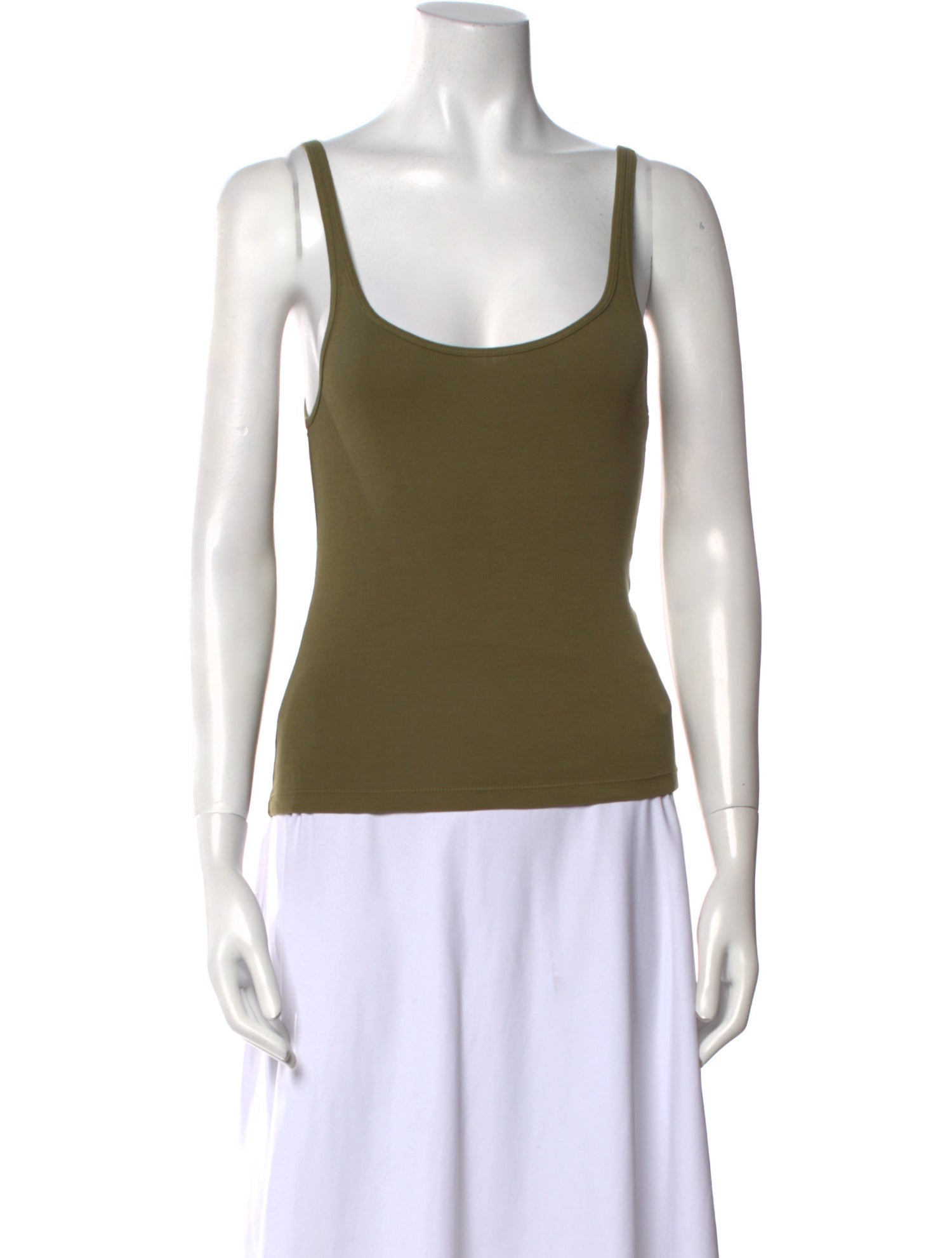 St. Agni Scoop Neck Sleeveless Top