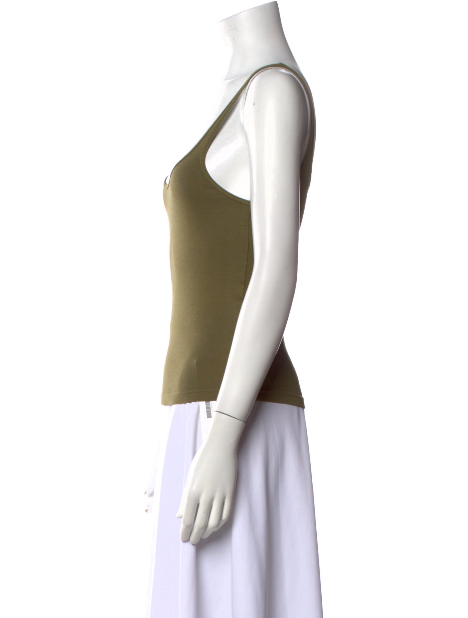 St. Agni Scoop Neck Sleeveless Top