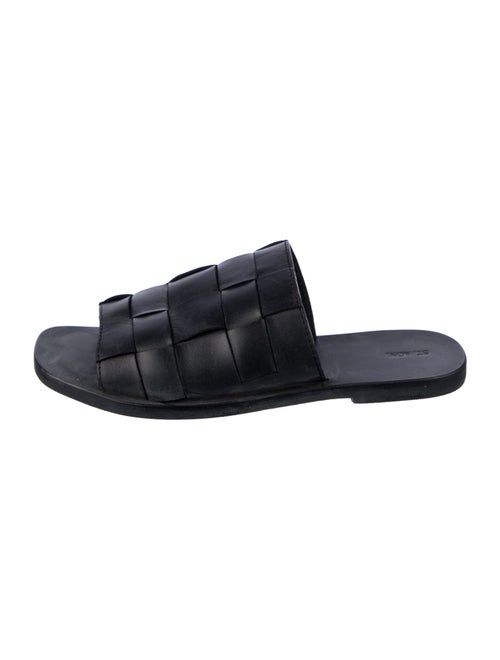 St. Agni Leather Slides