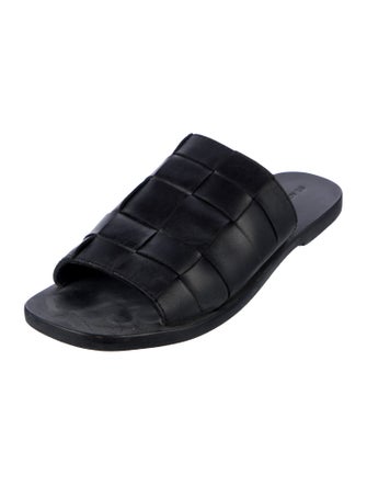 St. Agni Leather Slides