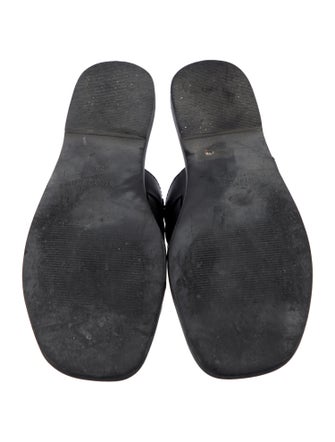 St. Agni Leather Slides