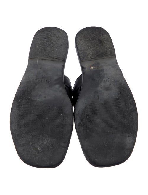 St. Agni Leather Slides