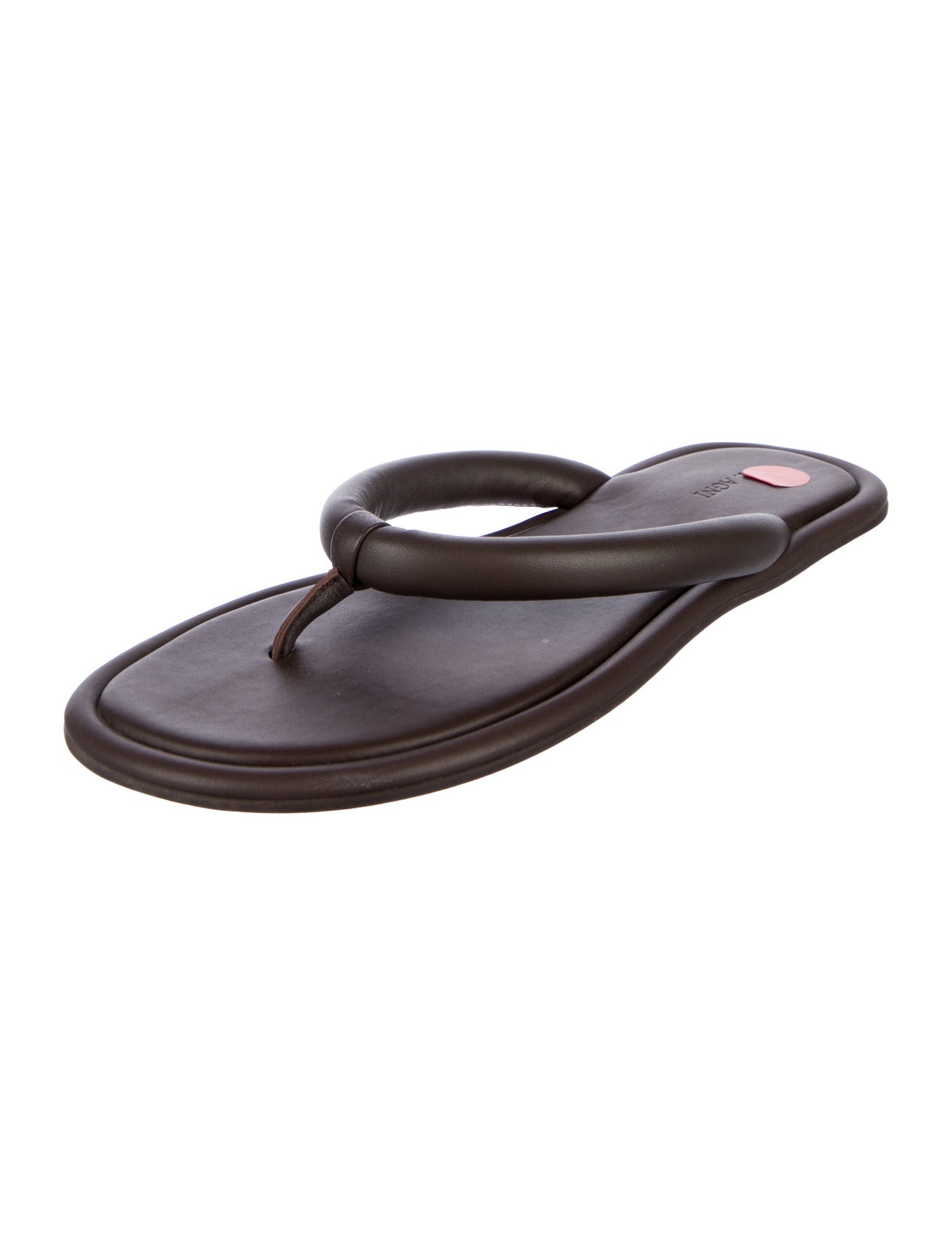 St. Agni Leather Flip Flops