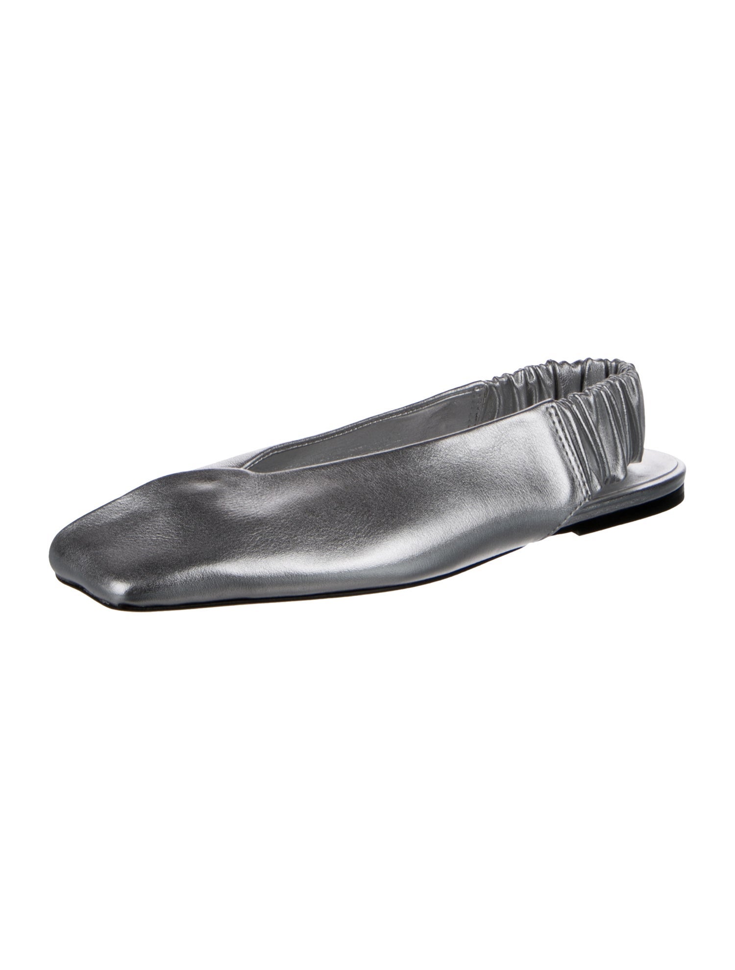 St. Agni Leather Slingback Flats
