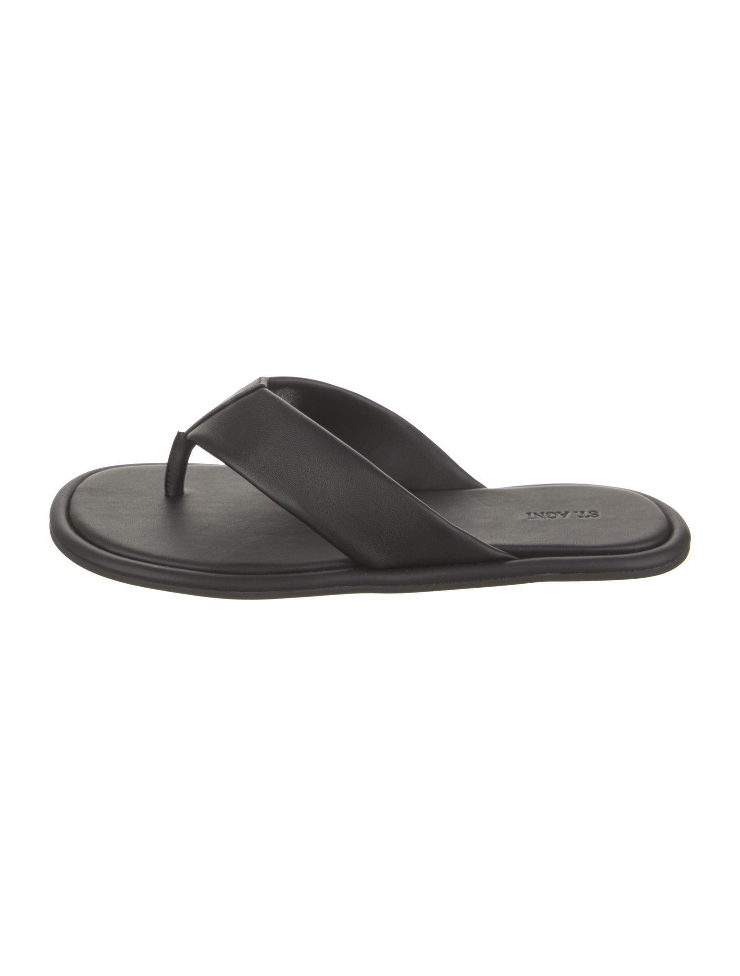 St. Agni Leather Slides