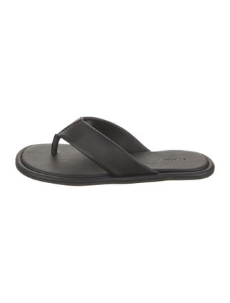 St. Agni Leather Slides