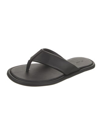 St. Agni Leather Slides