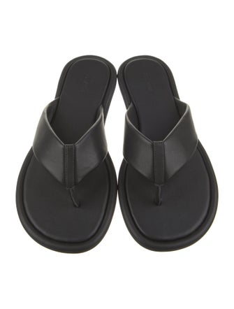 St. Agni Leather Slides