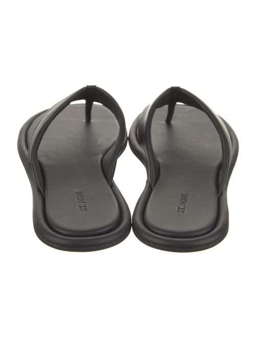 St. Agni Leather Slides