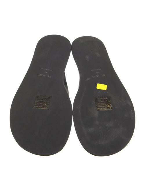 St. Agni Leather Slides