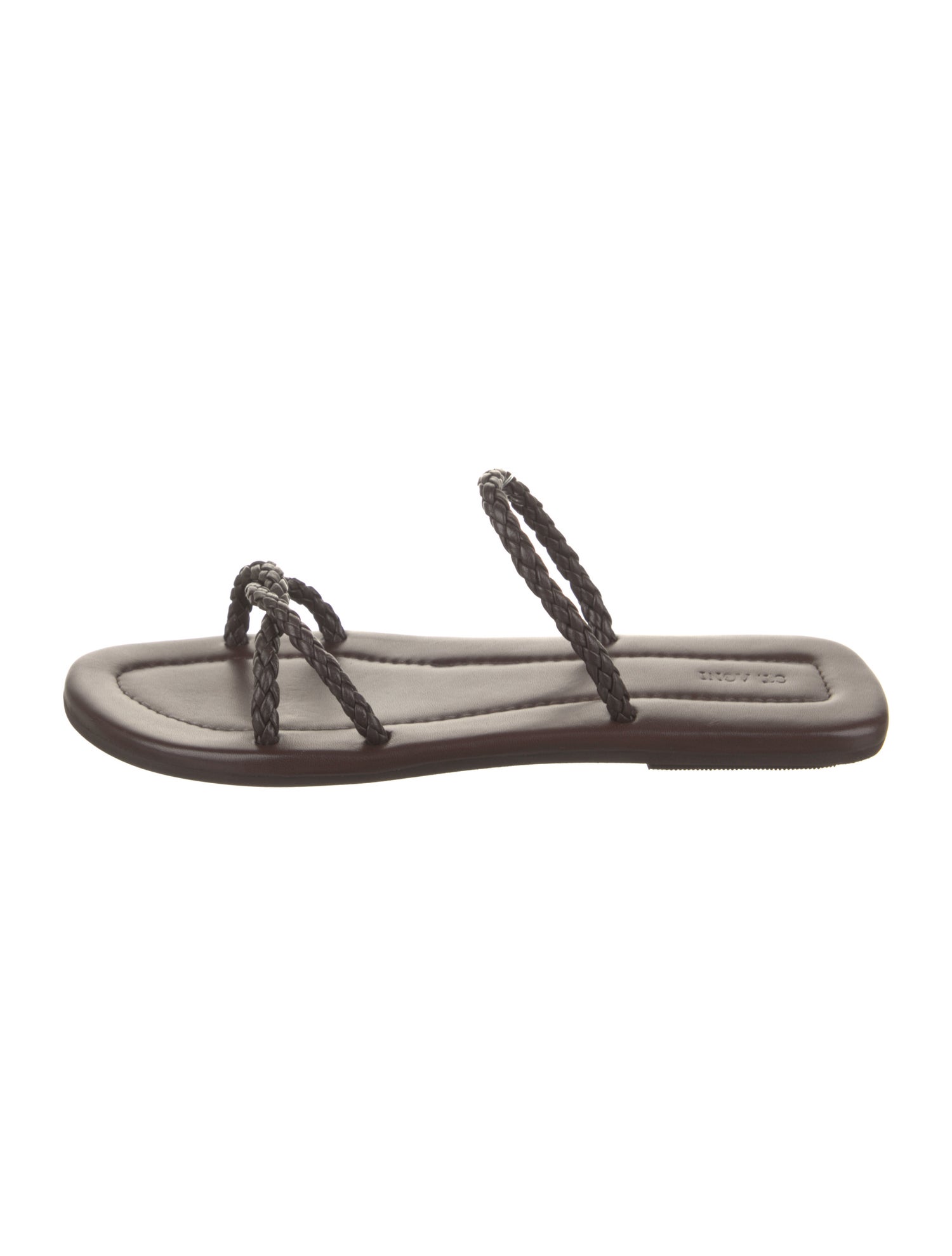 St. Agni Leather Slides