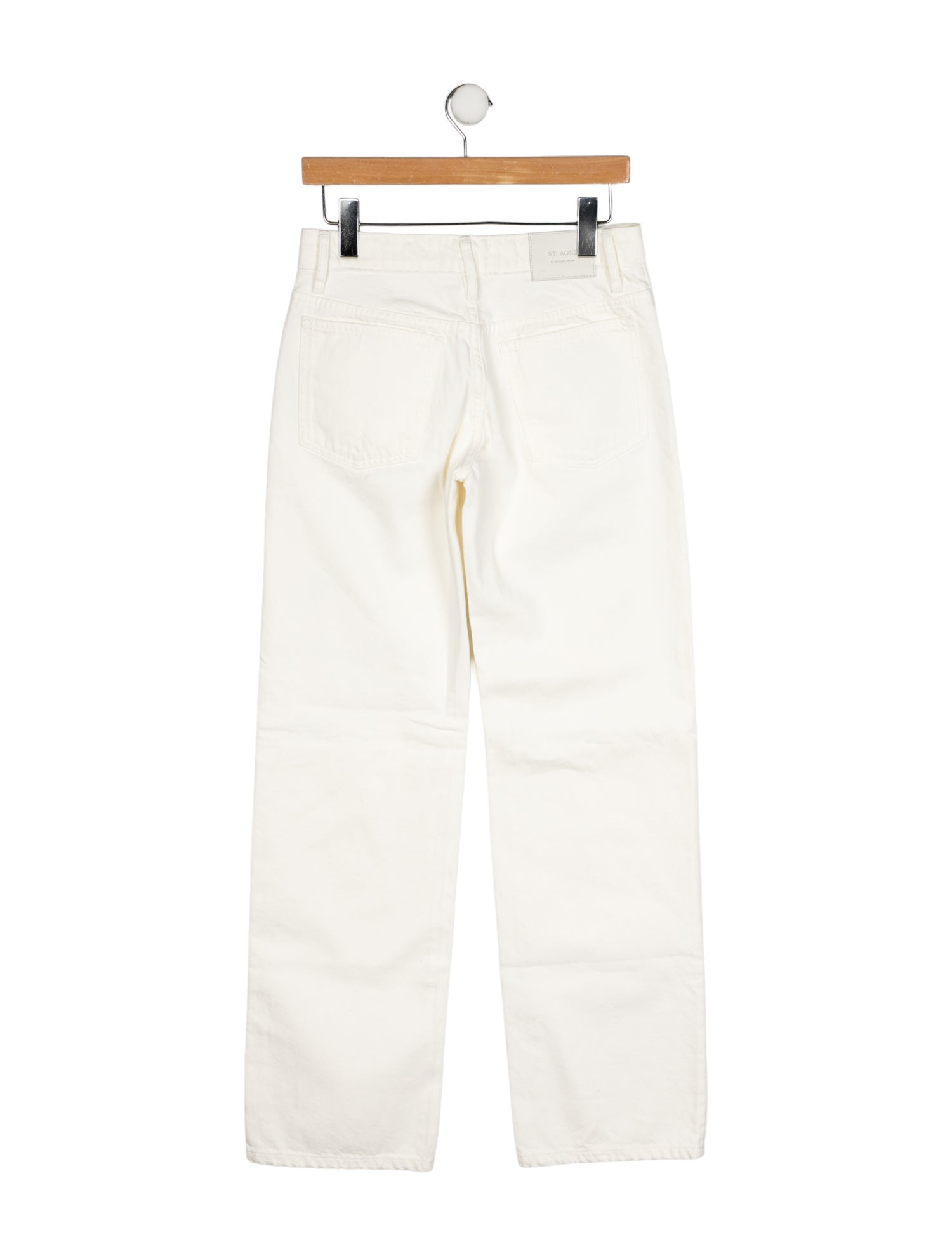 St. Agni Mid-Rise Wide Leg Jeans