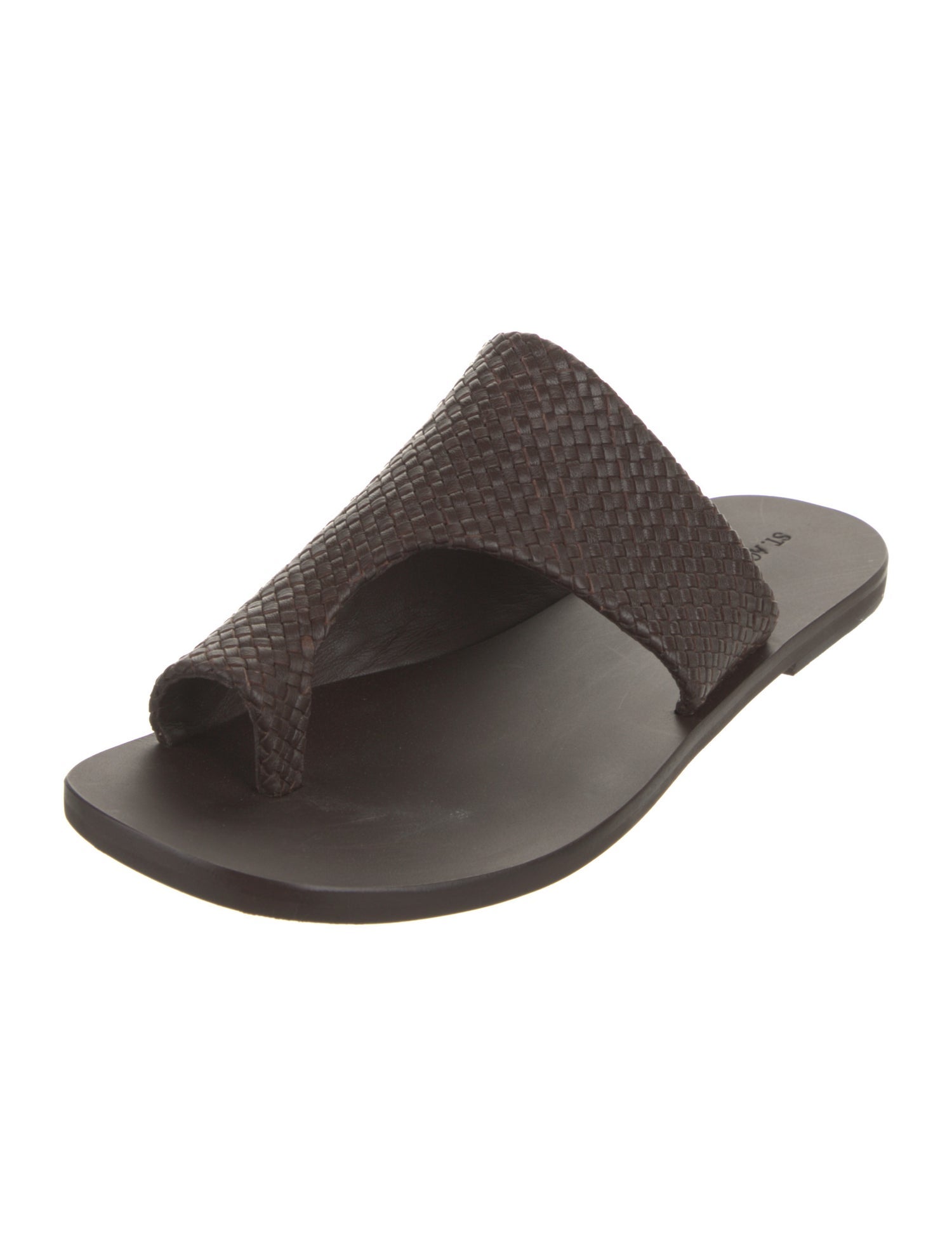 St. Agni Leather Slides