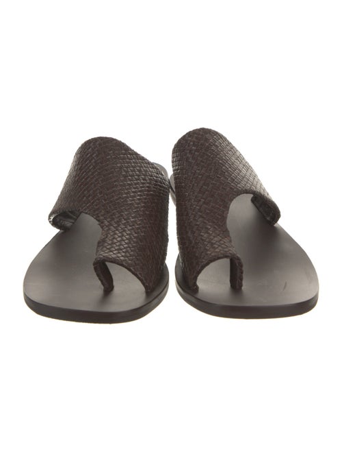 St. Agni Leather Slides