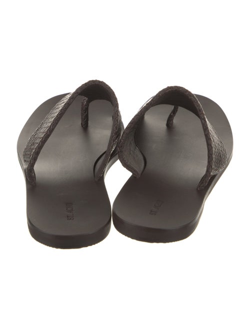 St. Agni Leather Slides